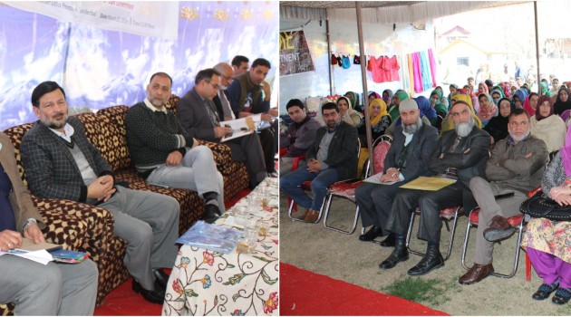 DLL organizes Awareness Camp on Development & Promotion of Handicrafts at Ganderbal