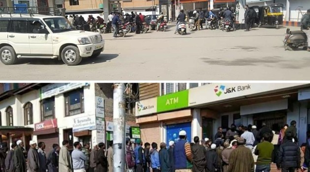 Panic buying of essentials, petrol in Kashmir amid restrictions to combat Coronavirus