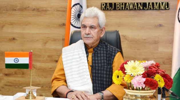 My Goal To Provide Job Opportunities To 80% Of The Young Population Of J&K: LG Manoj Sinha