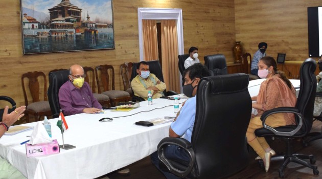 Lt Governor reviews extension of benefits under various Social welfare schemes