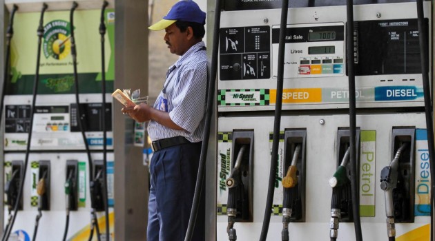 Fuel prices spike in Delhi and Kolkata
