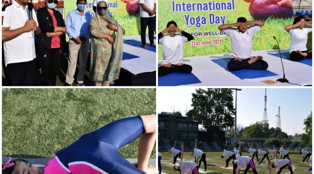 7th International Yoga Day celebrations held across Valley