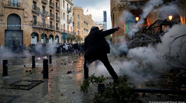 84 injured as protests turn violent in Lebanon’s Beirut