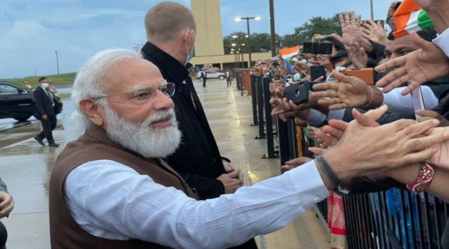 PM Modi arrives in Washington to exuberant welcome from Indian diaspora