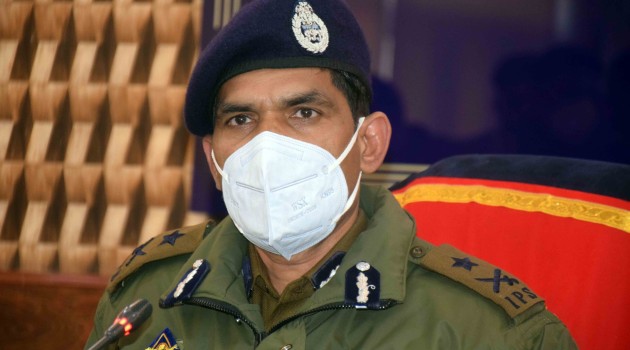 Working on multi-dimensional fronts to prevent local militant recruitment: IGP Kashmir