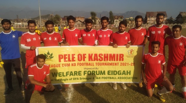 PELE of KASHMIR League cum Knockout Football Tournament 2021