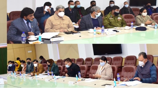 Lt Governor interacts with DDC Chairpersons & Vice-Chairpersons of Jammu Division