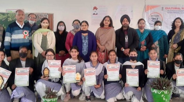 DIPR Cultural Wing organises symposium at Govt Girls HSS Shastri Nagar