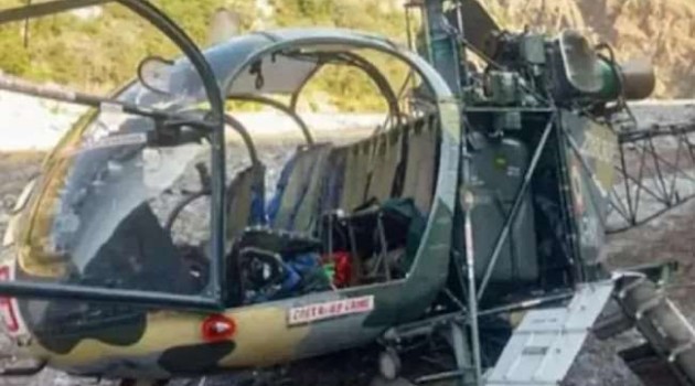 Co-Pilot Killed, Pilot Critical As Army Cheetah Copter Crashes In Gurez Bandipora