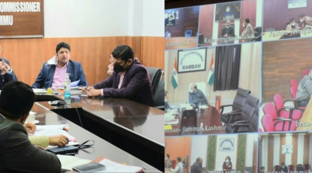Div Com, Secretary NFCH review financial assistance to violence hit children under project “Assist” in J&K