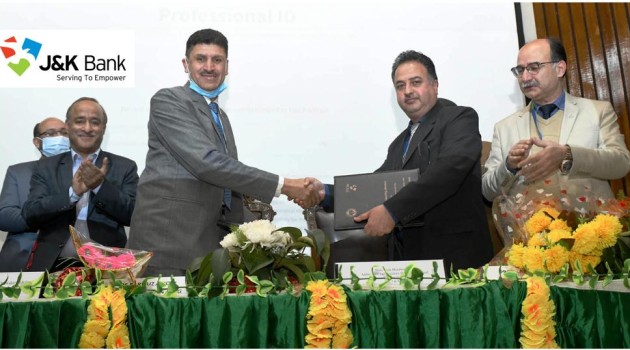 J&K Bank signs MoU with SKIMS for digital payment system