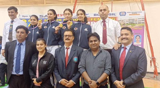 J&K wins gold in Women’s team sabre; creates history