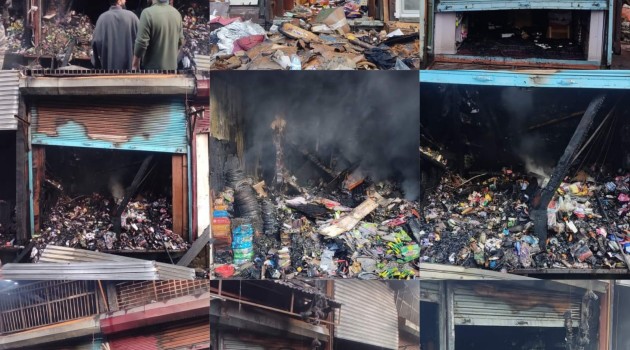 Zaina Kadal Market: Compensation sought for all those affected by fire!                                                                                                           