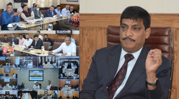 Mehta reviews construction of vital road projects in JK