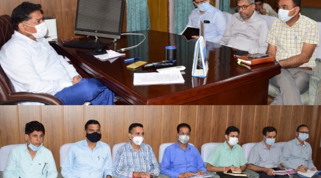 Pr. Secy Jal Shakti reviews progress on cleanliness of irrigation canals, removal of encroachments across Jammu Division
