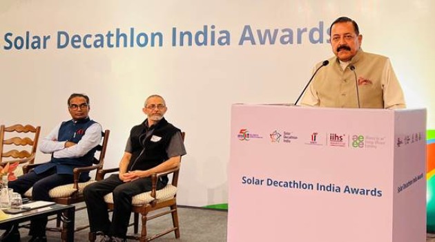 Union Minister Dr. Jitendra Singh calls for promoting StarUps in “carbon neutral” building construction and linking them with industry to help India achieve 500GW non-fossil energy capacity by 2030
