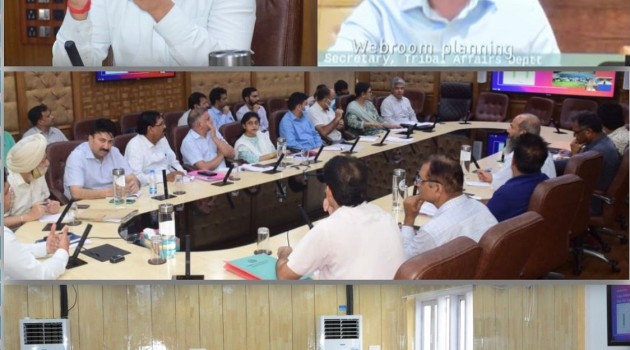 Raghav, Shahid discuss modalities for STC, Tribal Sub-Plan formulation by all departments, districts