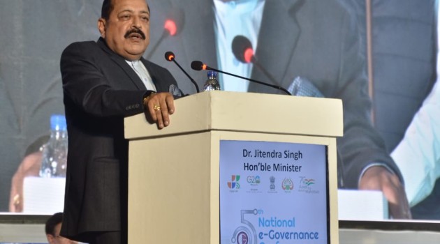 Union Minister Dr Jitendra Singh says, under PM Modi, giant strides are being taken in the field of IT and new age technologies for better delivery of governance to citizens