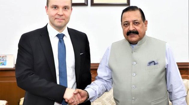 Finnish Minister assures Dr. Jitendra Singh on cooperation in areas like 5G, 6G, Environment and Clean Technologies, Climate Change