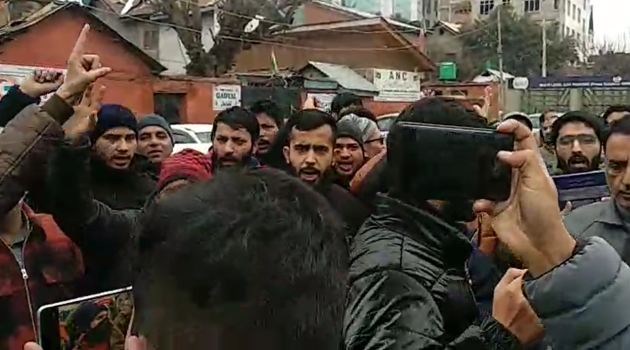 Quran burning incident sparks protest in Srinagar