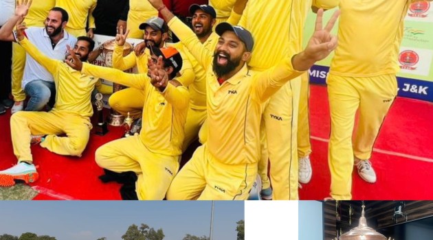 Jammu drubs Anantnag to lift historic LG’s Rolling Cricket Trophy title