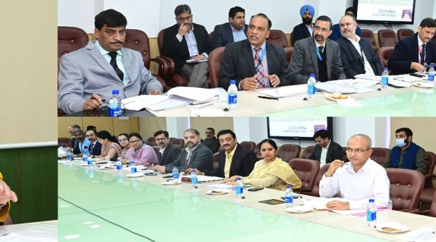Lt Governor chairs high-level meeting of Public Sector Banks, Administrative Departments & other Financial Institutions