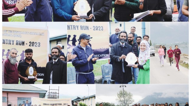 NIT Srinagar organises Cross Country Run