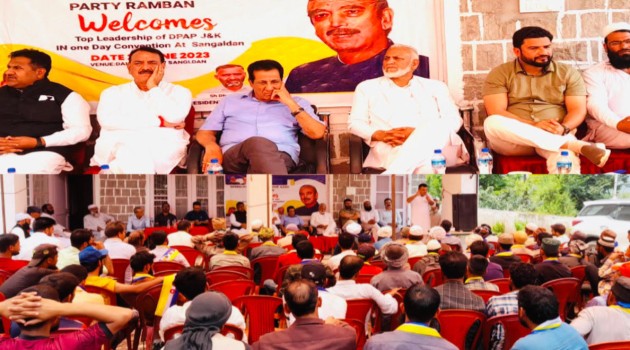 DPAP holds workers convention in Sangaldan 