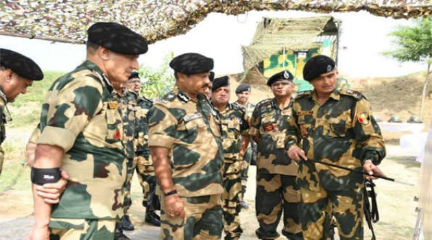 DG BSF on three-day visit to Jammu Frontier, reviews security