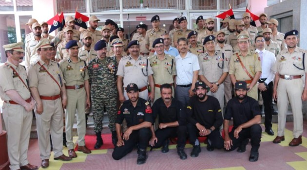DGP J&K flags off Peace & Stability Teams under OCAPS for 21 Police Stations in Kashmir Valley