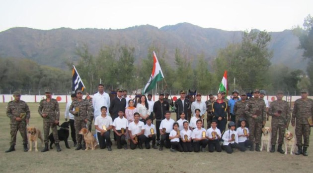 ‘Horse and Dog show’ organised at Army Public School in Srinagar