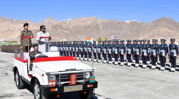 President Murmu arrives in Leh for 2-day Ladakh visit
