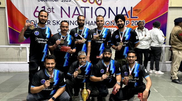 J&K Masters wins 5th gold in National Roller Skating championship