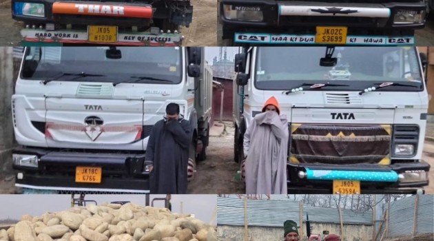 Police arrested 22 persons and seized 24 vehicles in Kulgam