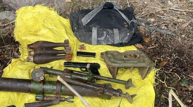 Hideout Unearthed In Surankote Poonch, Arms And Ammunition Recovered