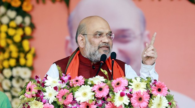 No one has guts to throw a stone in J&K: Amit Shah hits out at Mehbooba Mufti, Rahul Gandhi