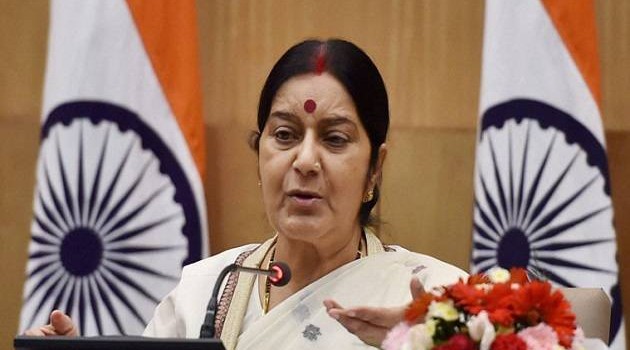 Sushma Swaraj warns of terrorism threat at Saarc meeting, avoids Qureshi