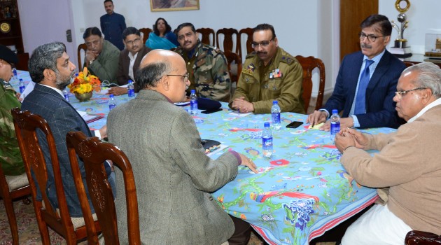 Governor reviews Law & Order Situation in Jammu and KashmirAsks people to remain Calm & Peaceful