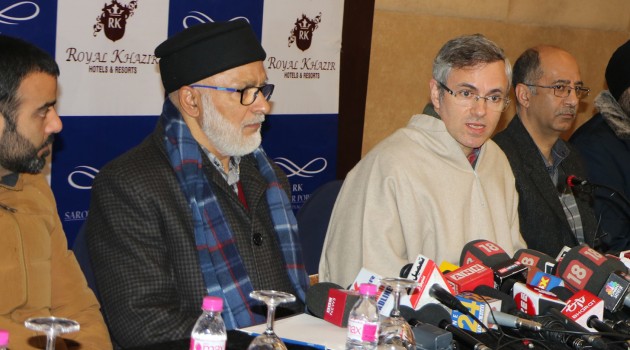 Forces attacking Kashmiris working under the patronage of Central Govt: Omar Abdullah