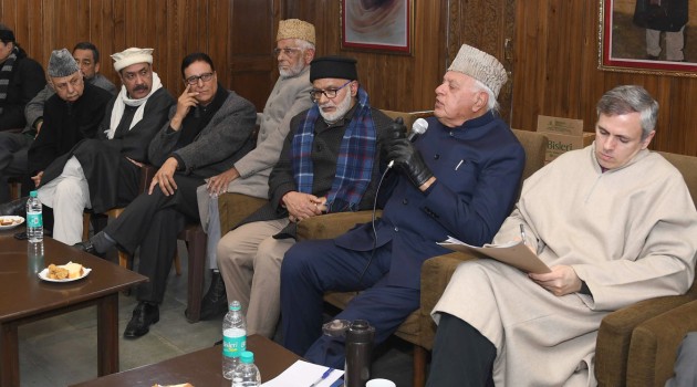 Forge unity and give befitting reply to communal forces: Dr Farooq Abdullah