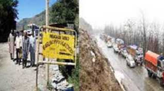 Civilian traffic resumes on Kashmir highway, Leh, Mughal road remain shut