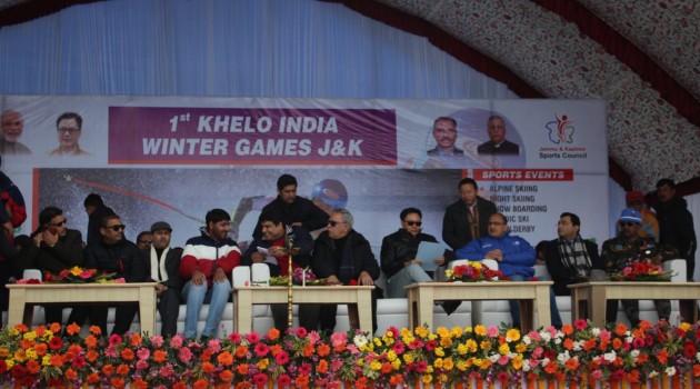 Kiren Rijiju inaugurates first ever Khelo India Winter Games at Gulmarg