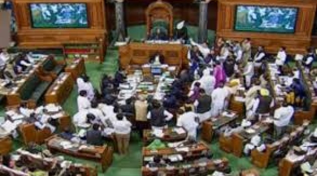 Rajya Sabha adjourned till 1400hrs amid Opposition uproar on various issues