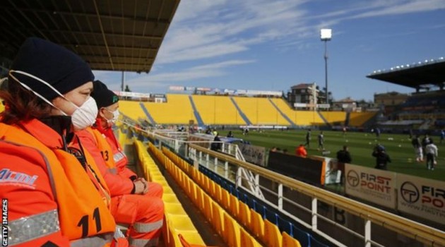 Coronavirus: Italy’s sports minister says ‘no sense’ for football to continue