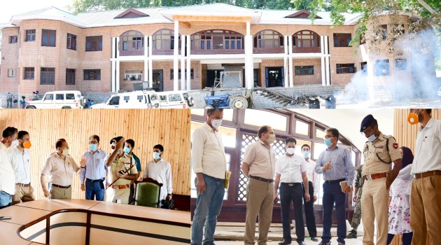 District Admn is committed to holistic development of district: DDC inspects work progress on Dak Banglow Fathepora