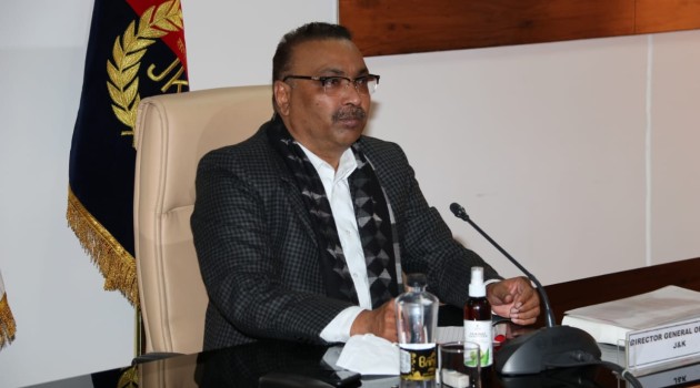 DGP Dilbag Singh has expressed his gratitude to Lt.Governor