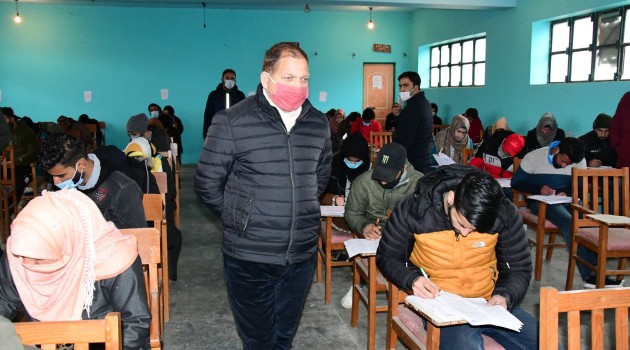 JKSSB Class IV exam conclude smoothly in Ganderbal