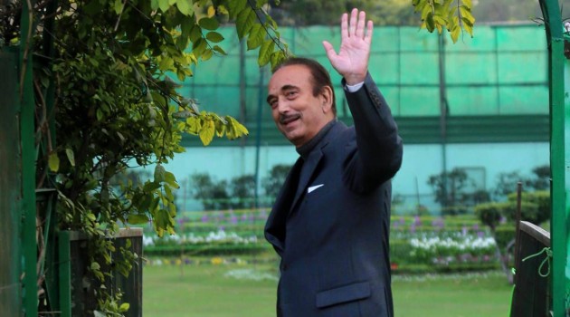 G N Azad arrives in Jammu for three-day visit