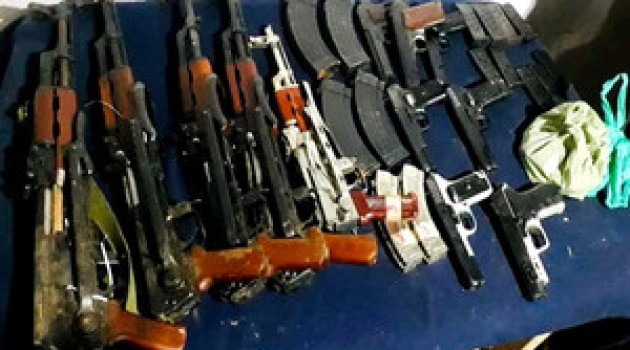 Kupwara Police recovered huge cache of Arms and Ammunition