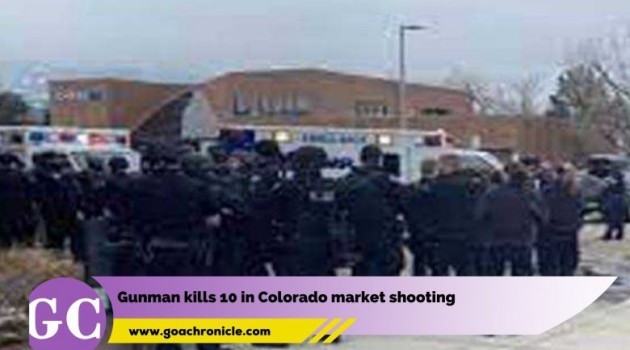 Gunman kills 10 in Colorado market shooting